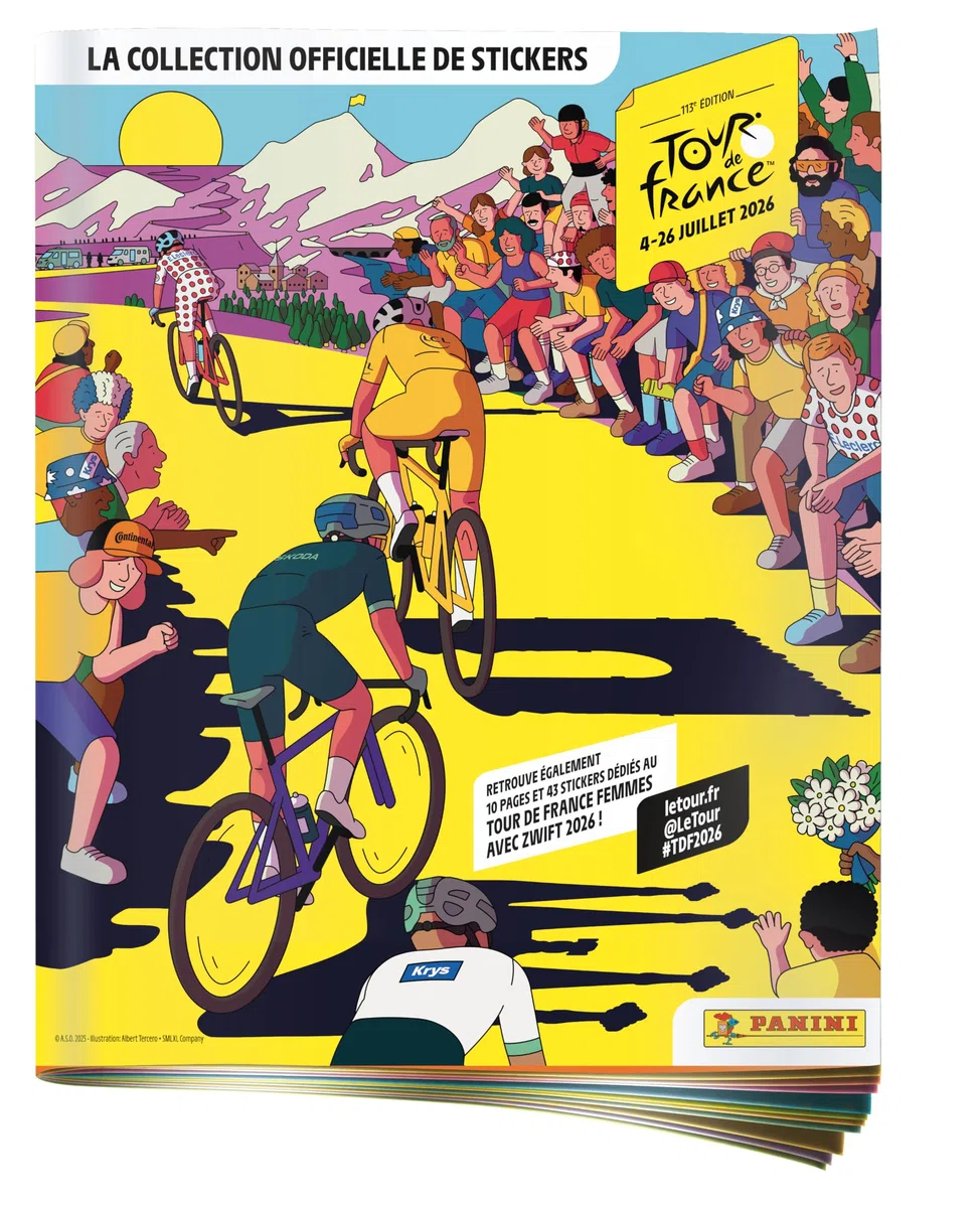 Panini Tour DE France 2026 - Starter pack (album + 4 tasche)