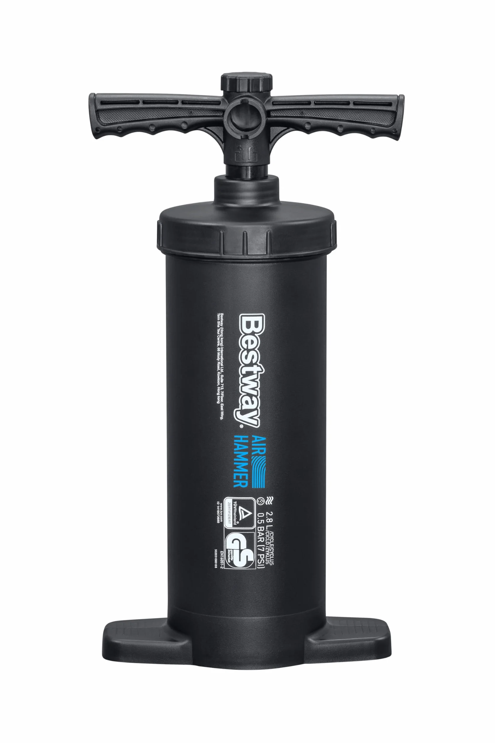Bestway 62086-6 Pompa di gonfiaggio manuale Air Hammer da 2800 l/m