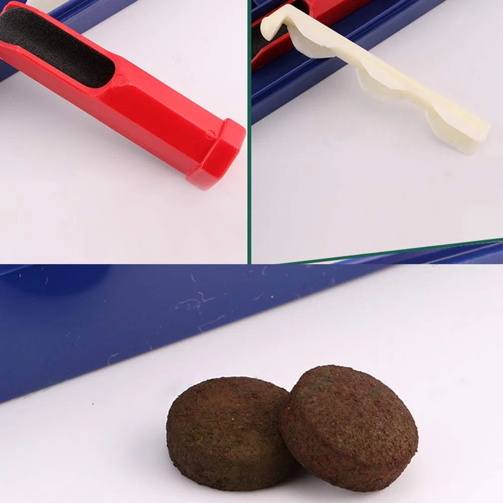 Accessori Biliardo, Accessori da Biliardo in Pelle per Stecca Biliardo Strumento di Riparazione di Punta Suggerimenti per Stecche da Biliardo Biliardo Suggerimenti ​per Biliardo