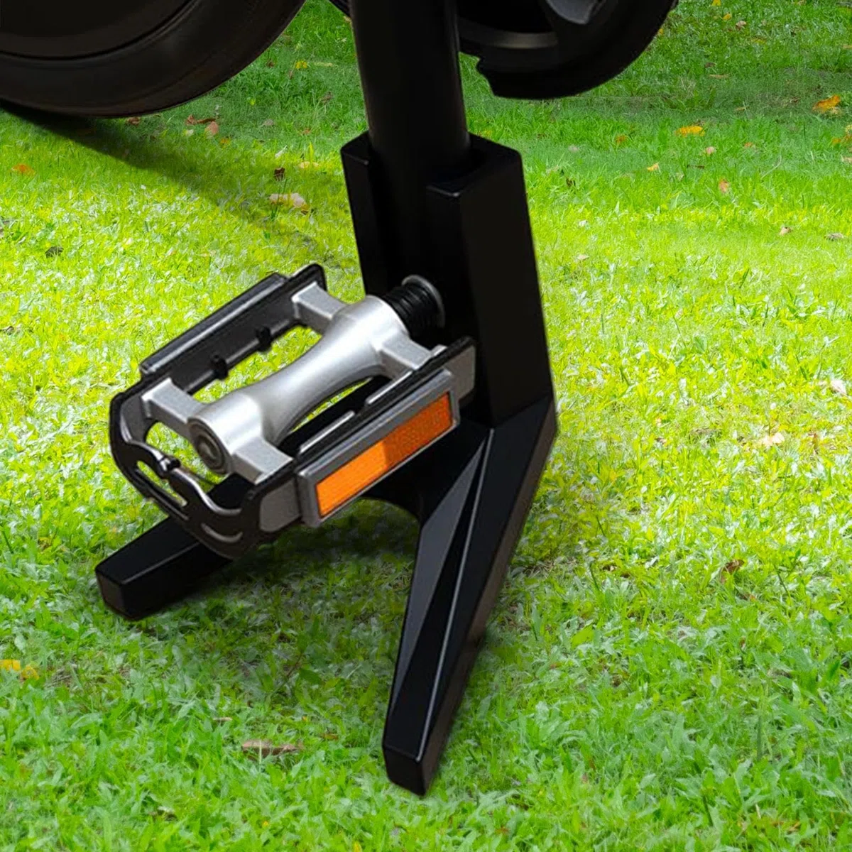 Supporto da terra per bici da strada | Supporto per parcheggio a terra per biciclette - Supporto portatile compatto per interni esterni Balcone