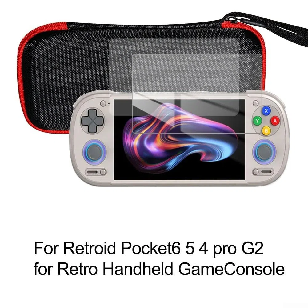 Custodia rigida per retroid Pocket 6, borsa portaoggetti per console di gioco portatile, accessori protettivi organizer da viaggio antiurto portatile