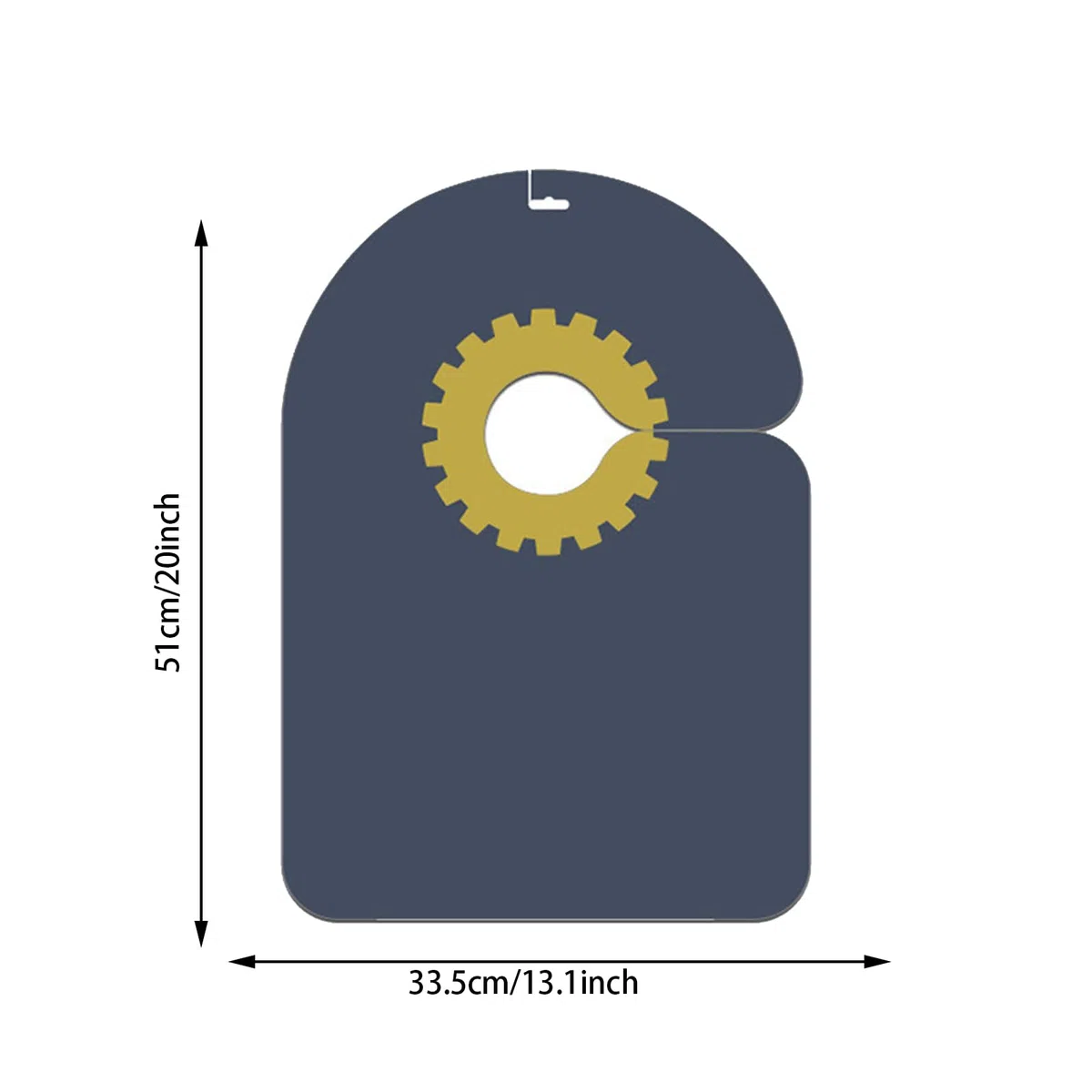 Coperchio Di Protezione Del Rotore Bici, Copertura Per Freni A Disco Bici In PVC, Protezione Antiolio E Sporco Per Ruote, Paratia Antirumore Per Freni, Adatta A Tutti I Tipi Di Disco, 51x33cm