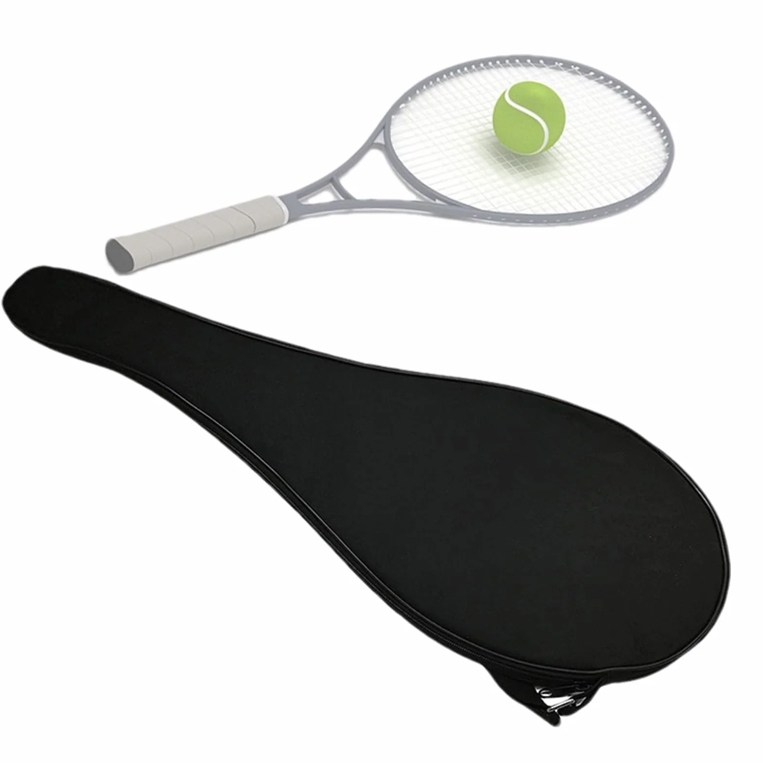 Custodia per racchette da tennis, con tracolla regolabile, per escursioni, equitazione, camminare