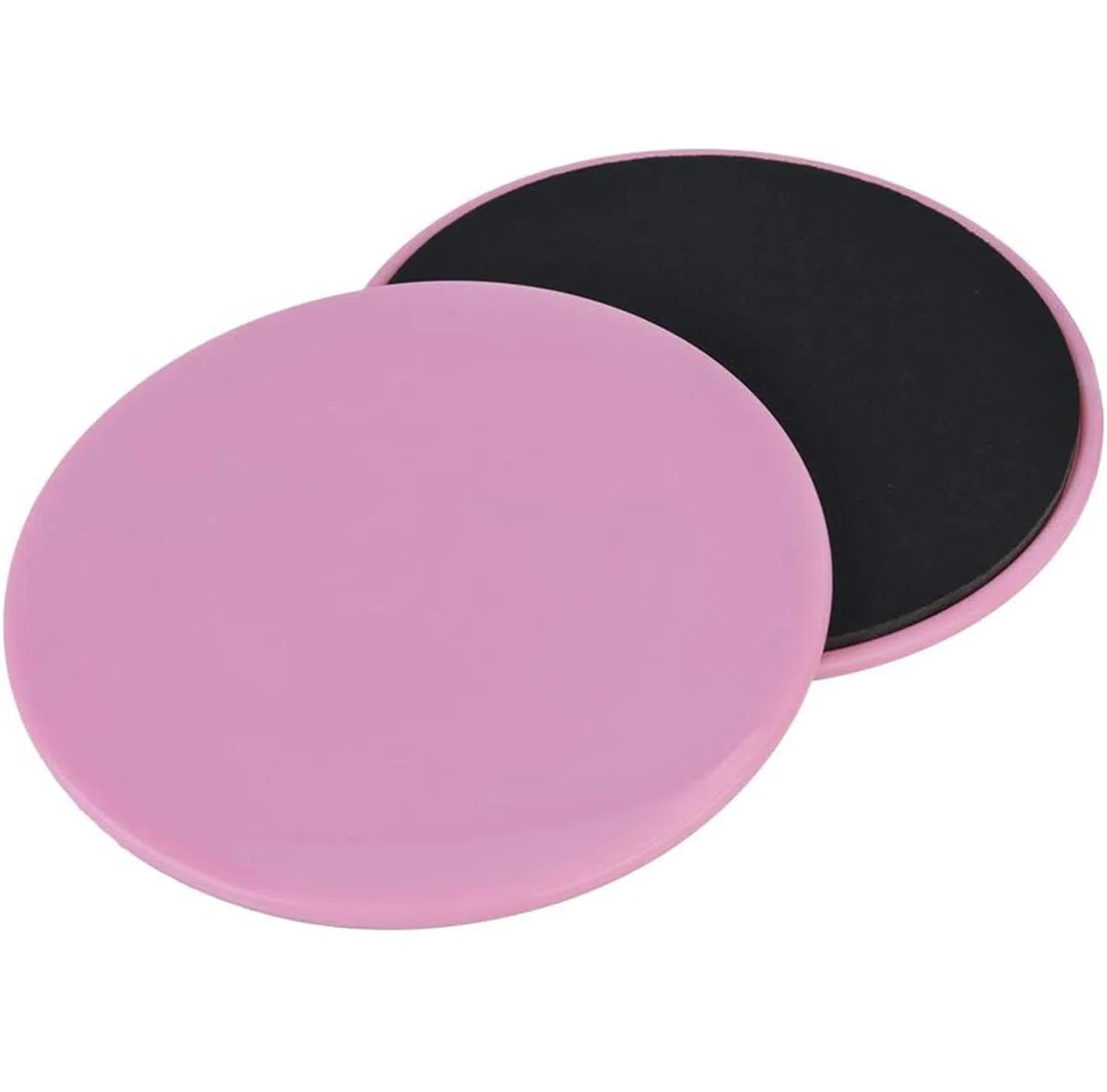 Slider Fitness Dischi,Set di 2 Core Sliders Dischi scorrevoli a Doppia Faccia per Moquette/Pavimenti Fitness,Aerobica per Allenamento Addominali Full Body Workout(Rosa)
