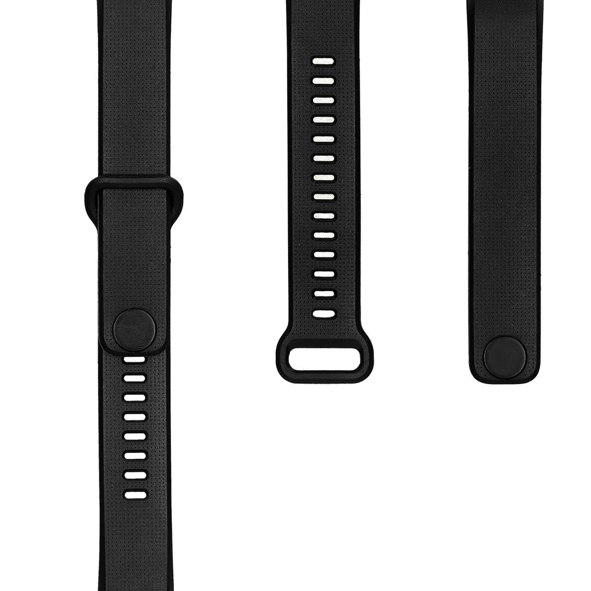 kwmobile 2x Cinturino Silicone Fibbia Compatibile con Huawei Band 2 / Band 2 Pro Cinturino - Cinturini 16-22 cm