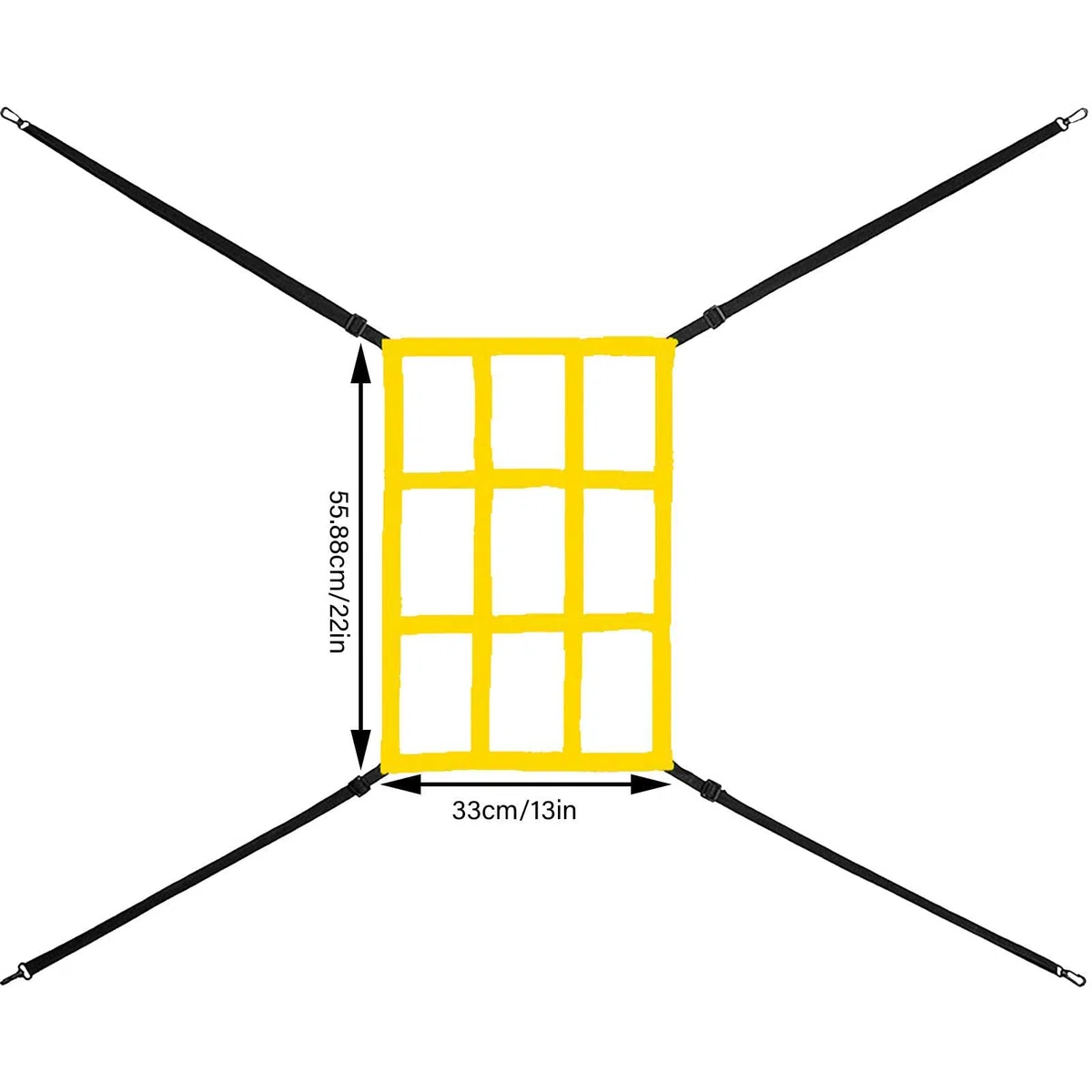 Rete da allenamento da baseball - Colpire Batting Catching Pitching Training Net - Backstop Screen Equipment Training Aid