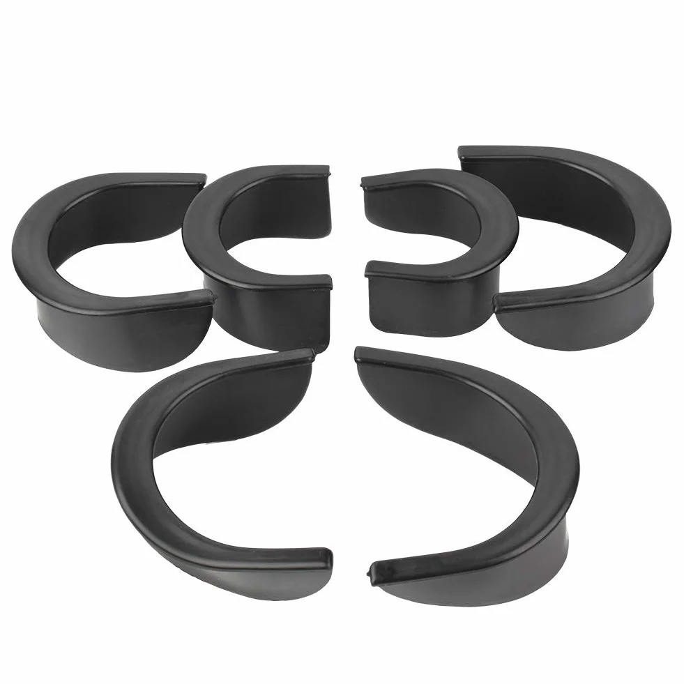 Keenso Fodera per Tasche per Tavolo da Biliardo da 6 Pezzi, Fodera per 4 Angoli Perforati Fodera per 2 Lati Fodera per Tavolo da Biliardo per Tavolo da Biliardo Set di Accessori per