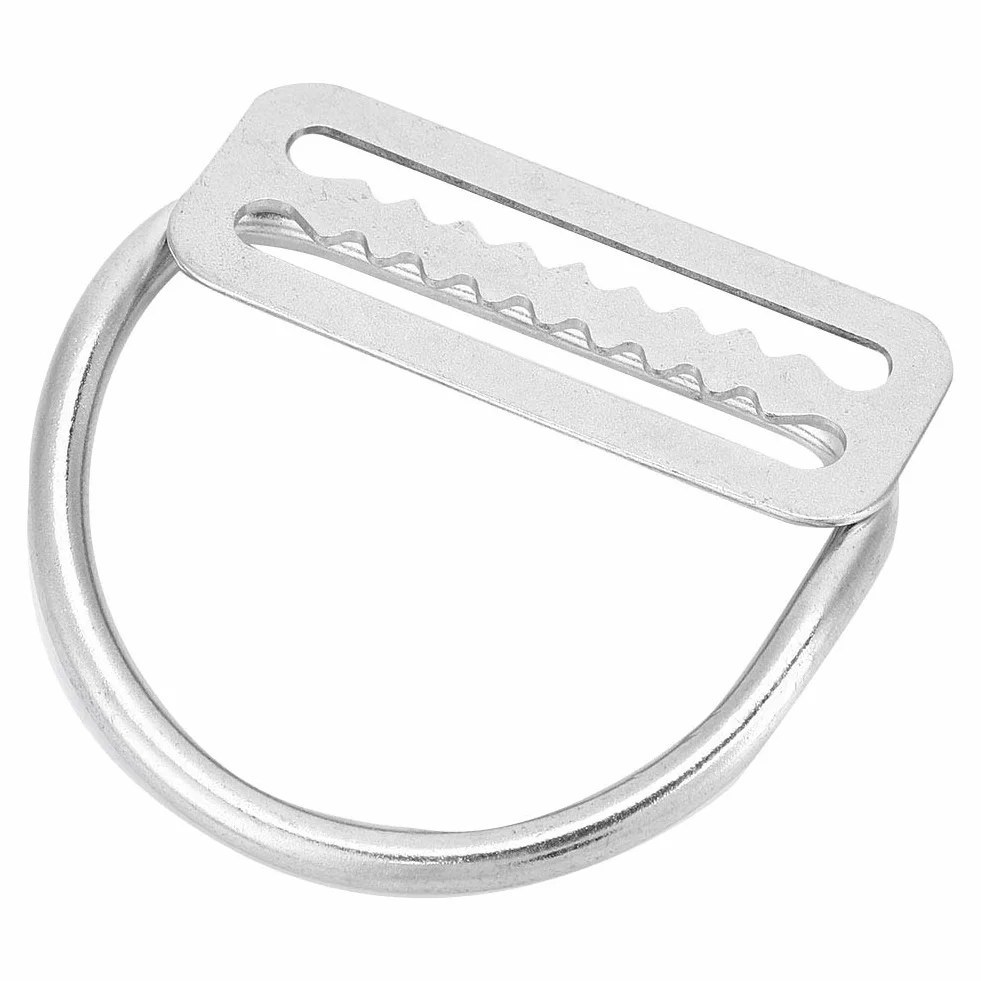 Bnineteenteam Porta Pesi per Immersioni, Fibbia in Acciaio Inossidabile con Anello a D