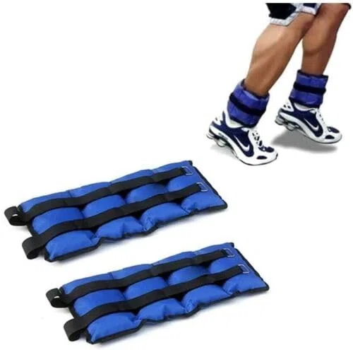 PESI PER CAVIGLIE E POLSI SPORT FITNESS CAVIGLIERE 1KG, 2KG, 3KG, 4KG, 5KG, 6KG.