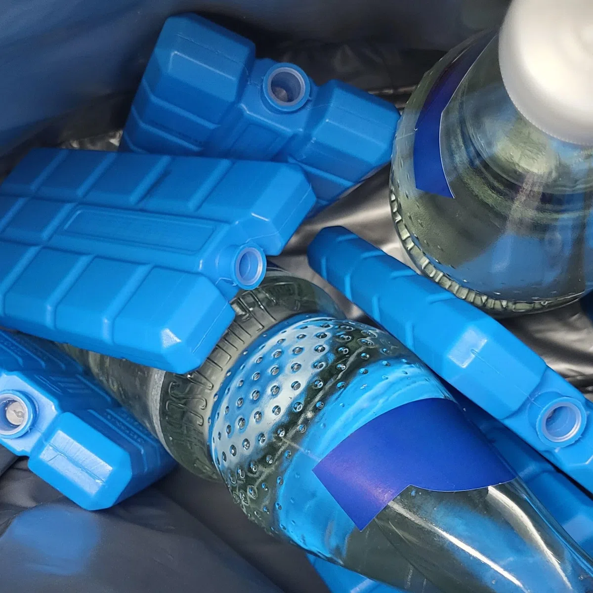 ToCi 6 pile refrigeranti da 400 ml – Elementi di raffreddamento piatti per borsa termica e refrigerante – Batterie riutilizzabili in plastica senza BPA – Cuscinetti refrigeranti per picnic, viaggi