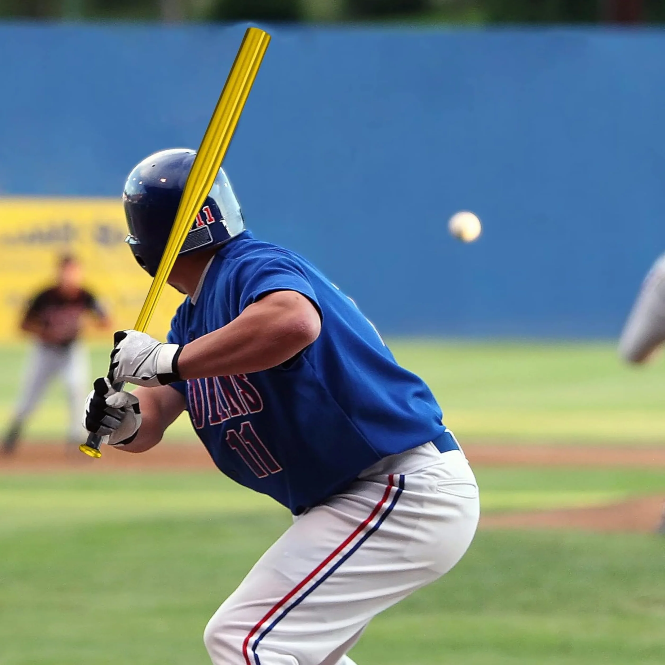 Mazza da Baseball in Alluminio 76 cm 30 Pollici Leggera per Adulti e Ragazzi Manico Antiscivolo