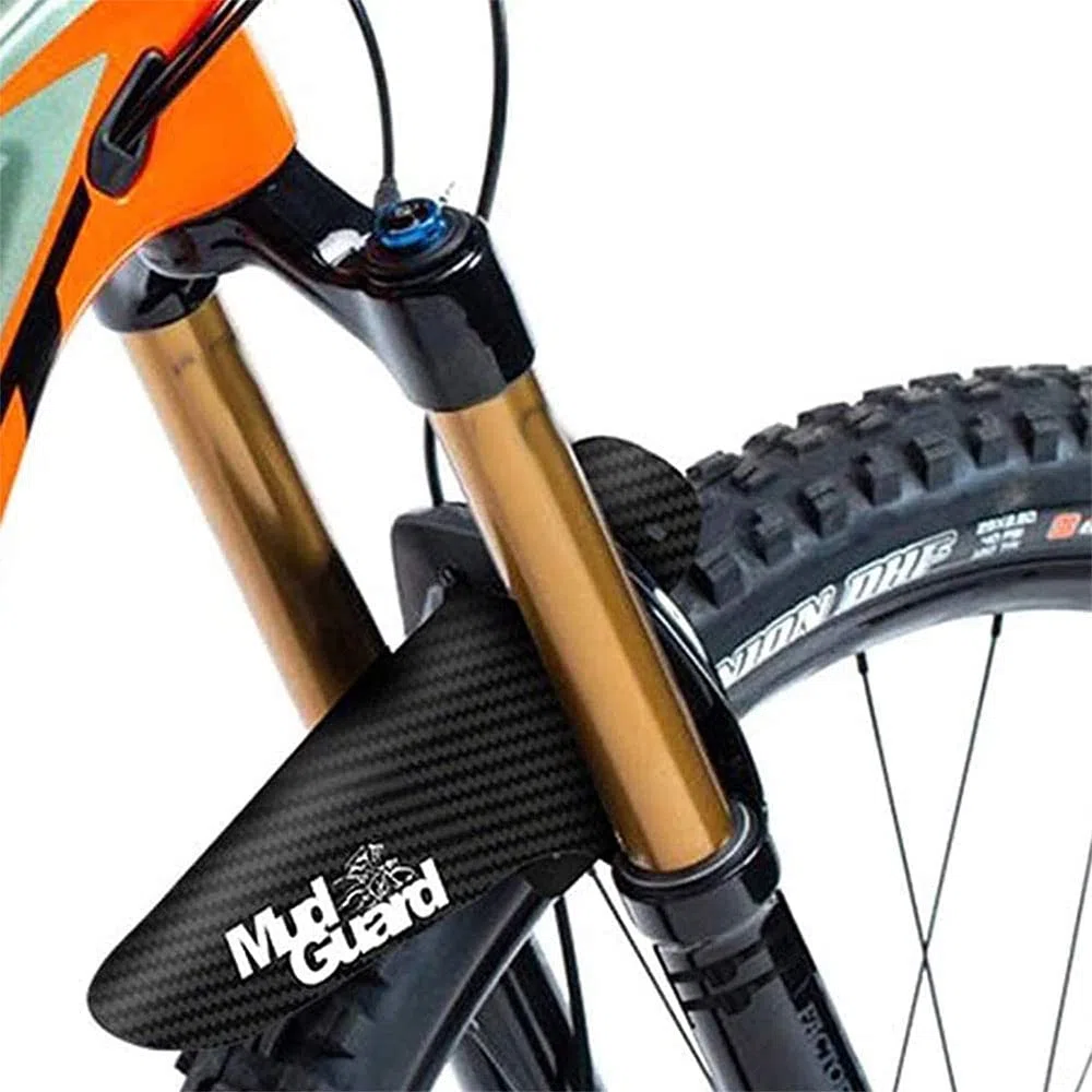 2 Pezzi Parafango MTB, Mud Guard Bici, Set Parafango per Mountain Bike, Mud Guard Bici, Parafango Compatibile Anteriore e Posteriore e Sono Adatti per Ruote di Dimensioni da 16 a 29 Pollici