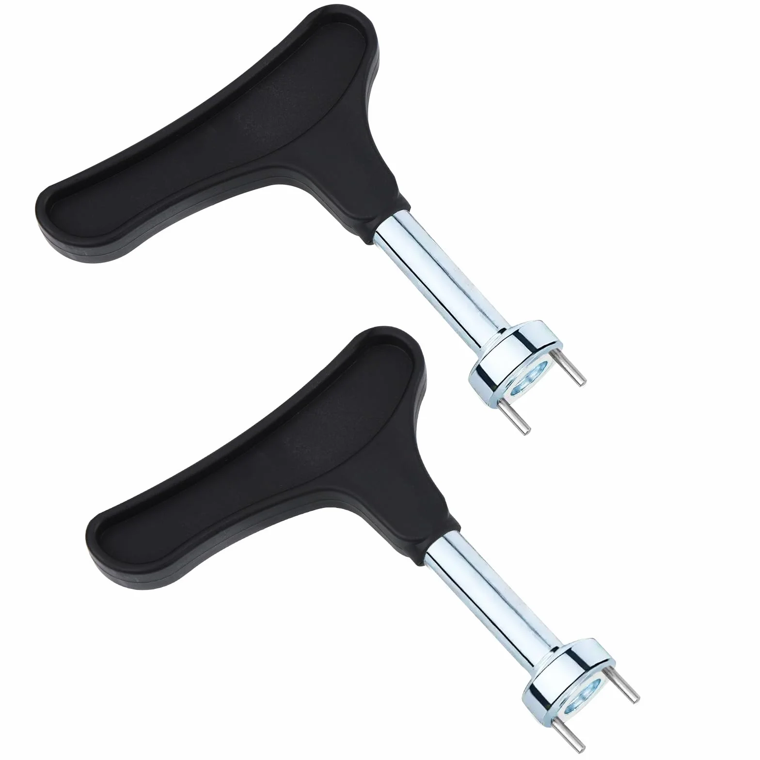 Gosknor 2 Pezzi Scarpe da Golf Chiave Spike, Multifunzione Strumento di Rimozione dei Chiodi Scarpe Golf Chiave di Regolazione dei Chiodi Universale Durevole e Facile da Impugnare