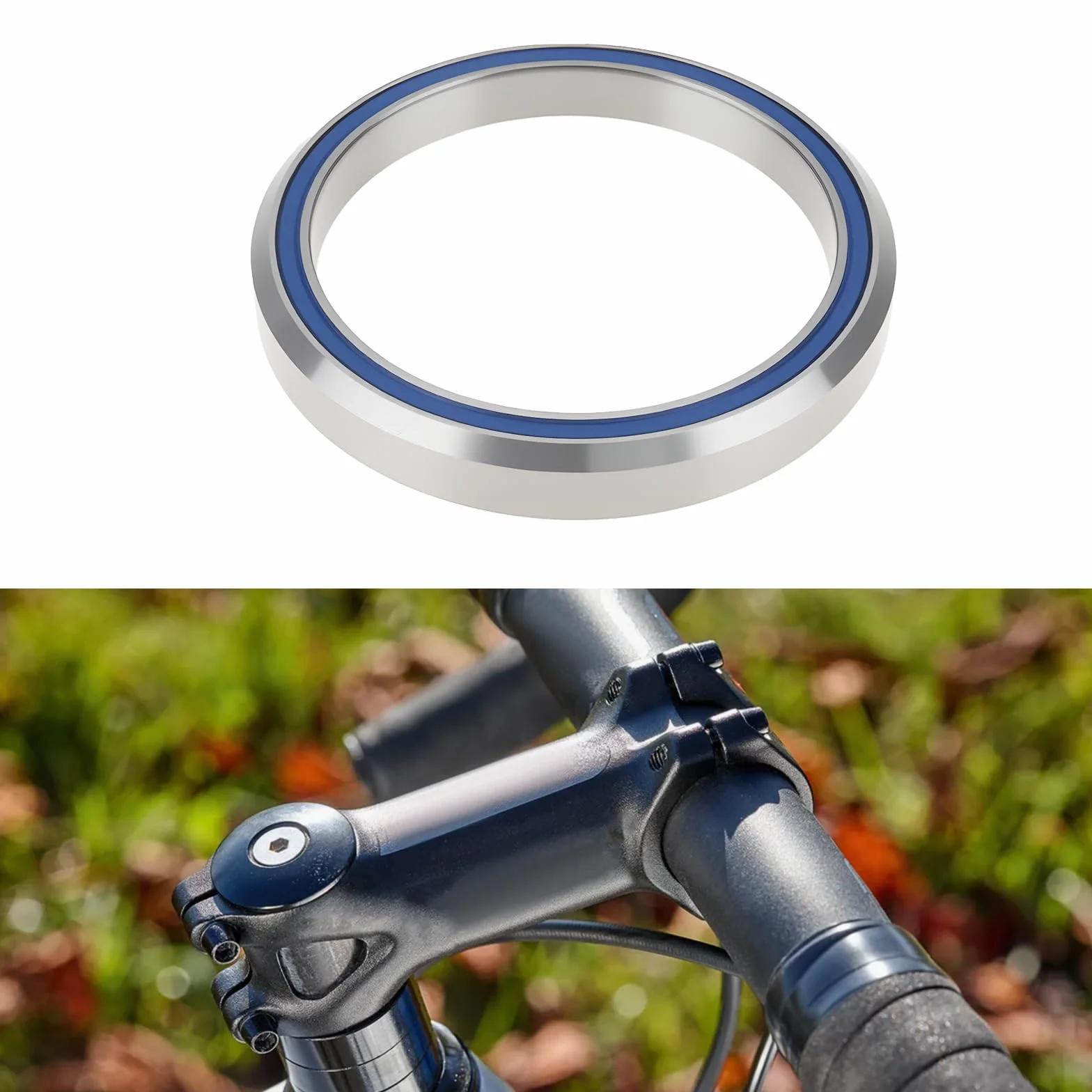 EMSea Cuscinetto per sterzo bici ACB4252H7 42 x 52 x 7 mm 45/45 compatibile con Acros Ai52 / Ai52 modello bicicletta