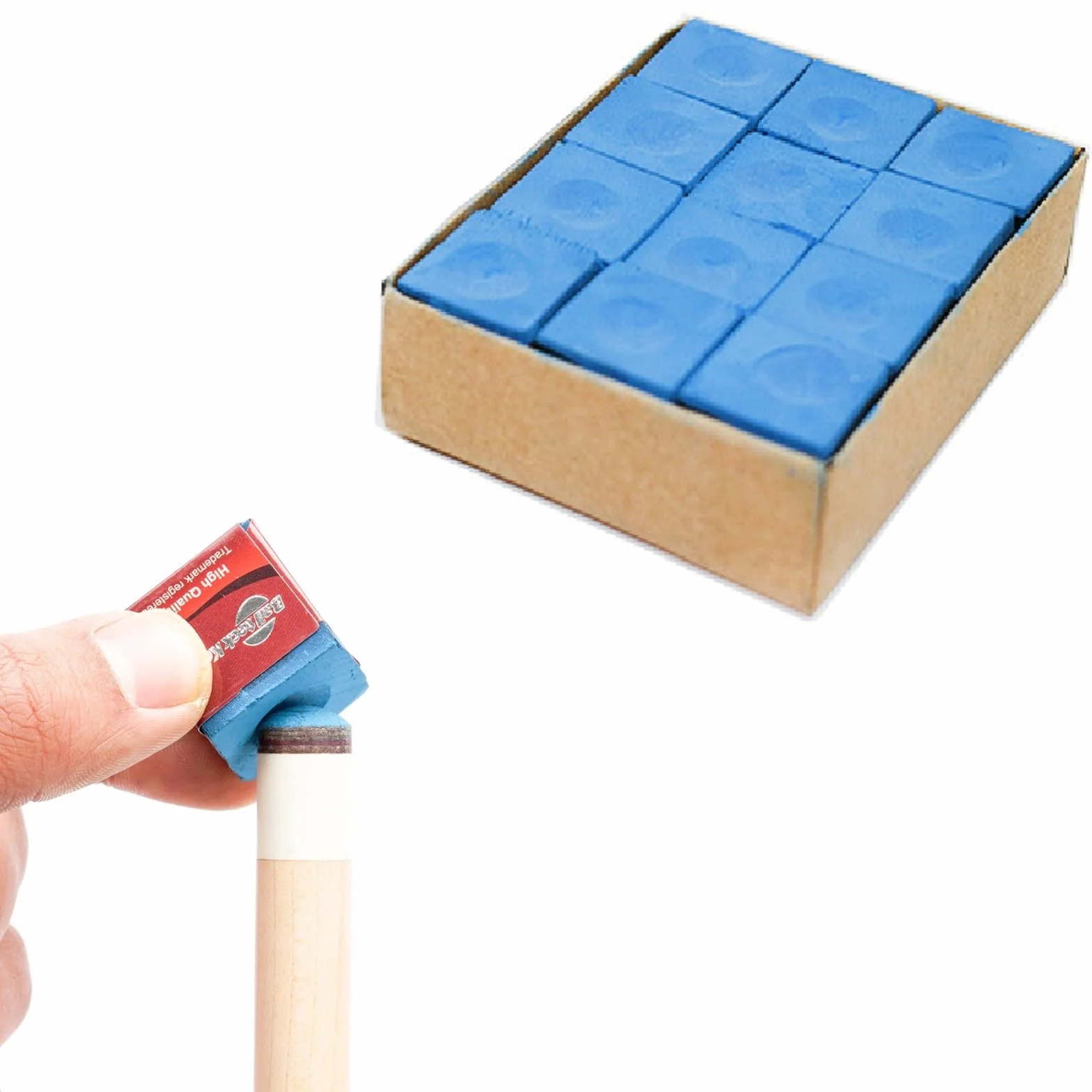 Gessetti Biliardo,Gesso da Biliardo,Standard Gessetto Biliardo,Gessetti per Stecche da Biliardo,Gessi Biliardo,Gessetto da Biliardo,Pool Cue Cubes, per Appassionati e Professionisti (12 pezzi)