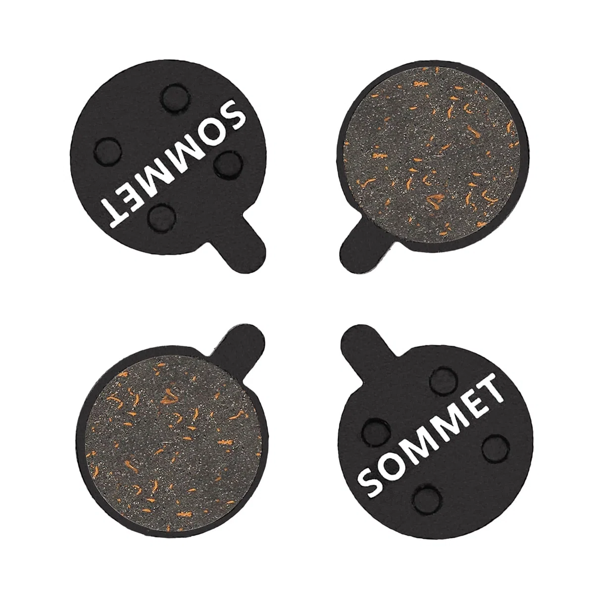 SOMMET 2 Paia pastiglie freni bici a disco per Zoom DB-280/350 / 450/550 / 650 / Alongha SNG/Apse/Artek Apollo/Shockwave/X-Rated