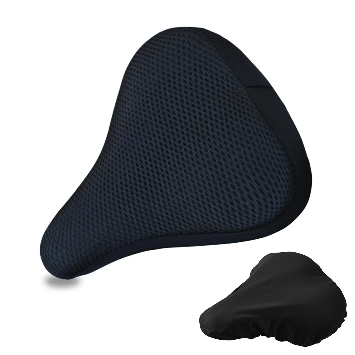 Coprisedile per bicicletta Morbido,Traspirante Comodo Cuscino Sedile Bici Morbido,Copri Sella Bici,Coprisedile Imbottito Traspirante,Coprisella per Bici Imbottito,per interni ed esterni (A)