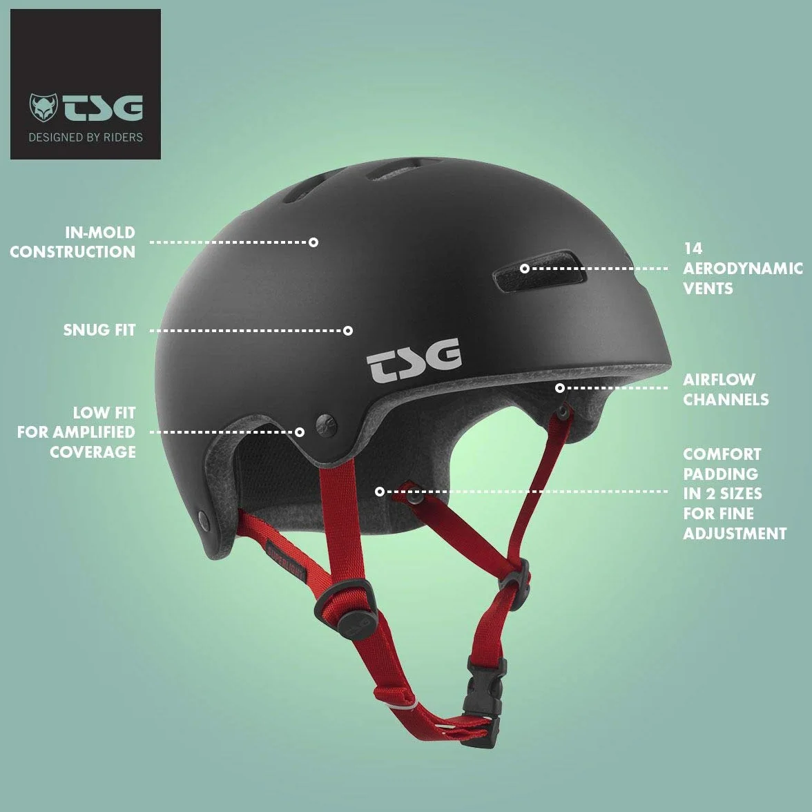 TSG Superlight Solid Color, Casco Unisex