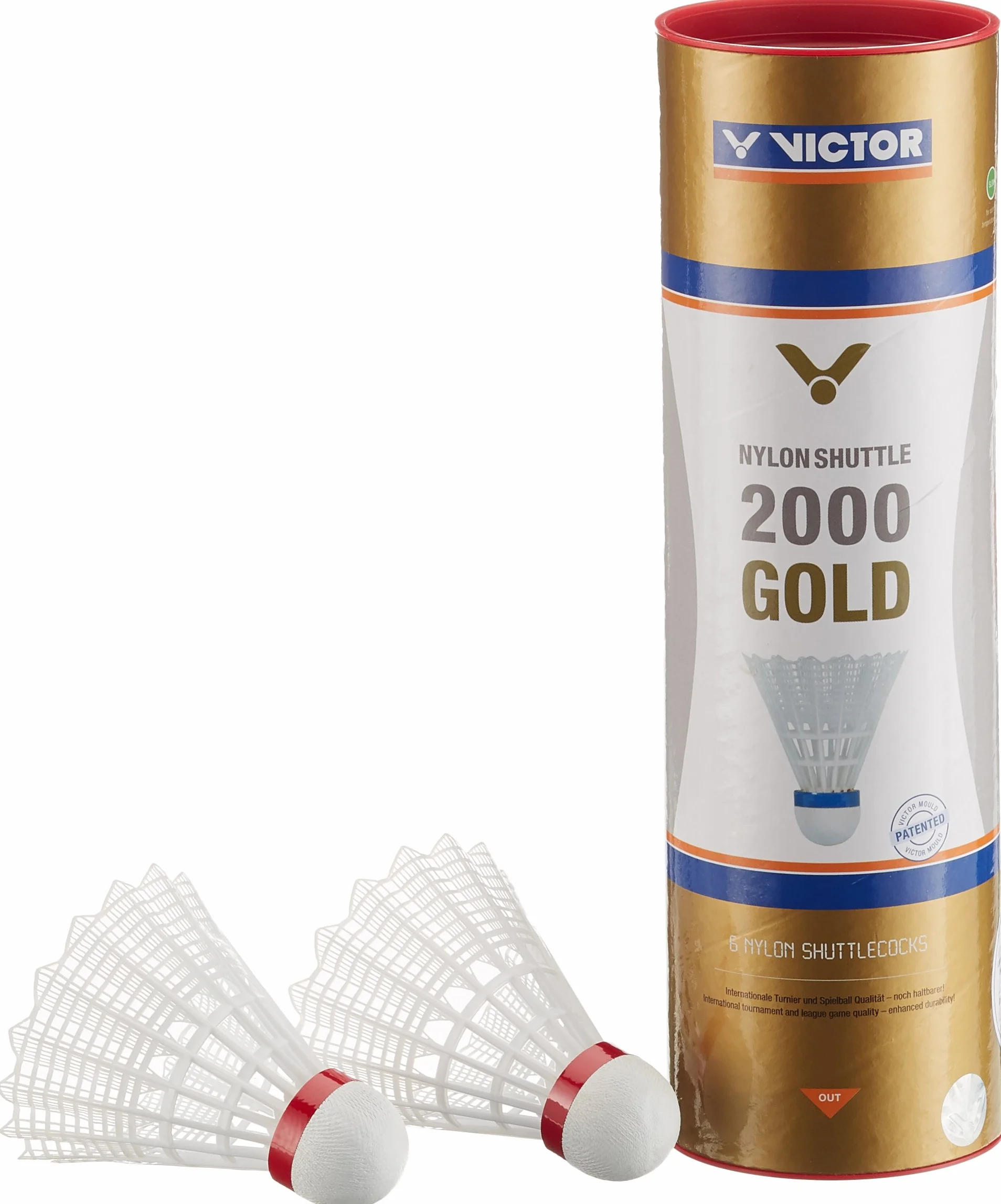 Victor - Shuttle 2000, Volani di nylon, set da 6