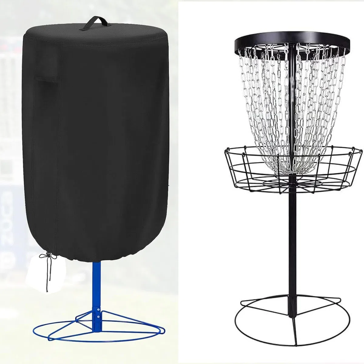 Golf Basket Rain Cover, Disc Golf Target Cover, Rain Protection for Golf Basket, Sun Protection Cover, Chain Disk Golf Cover, Outdoor Golf Training Equipment, Indoor Golf Basket Cover