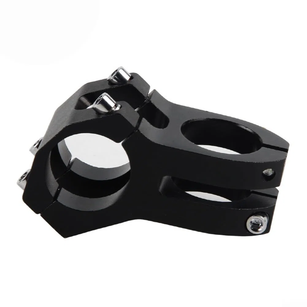 SPORTARC Attacco manubrio corto per bicicletta, aggiorna la tua corsa con attacco regolabile per bici , manubrio corto per bicicletta 31 8 mm (arancione)