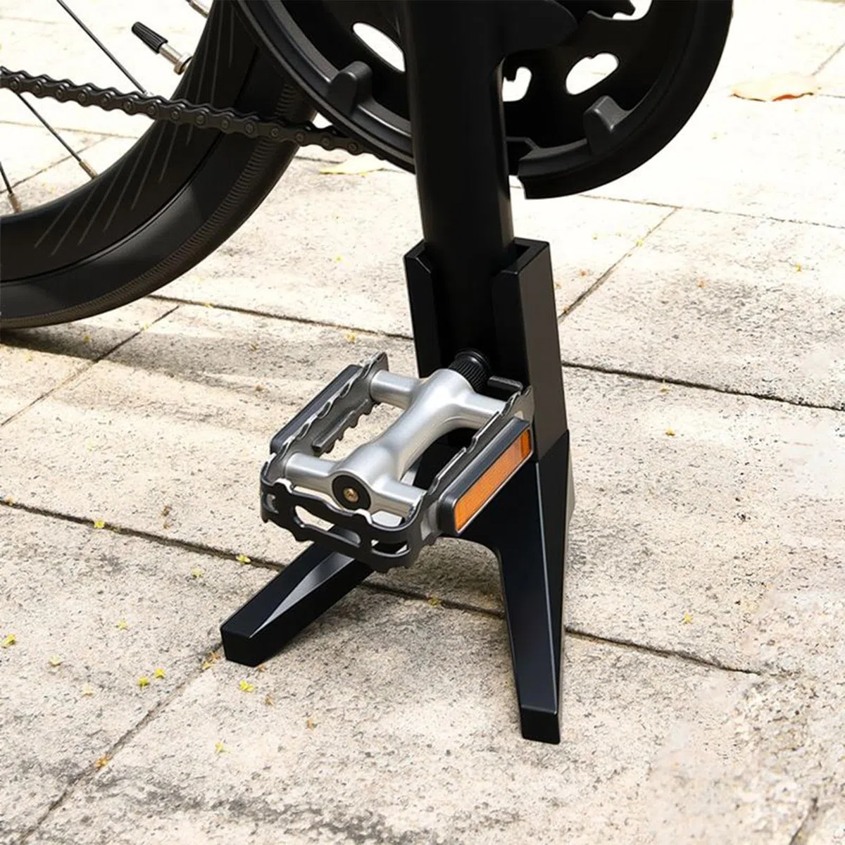 Supporto da terra per bici da strada | Supporto per parcheggio a terra per biciclette - Supporto portatile compatto per interni esterni Balcone