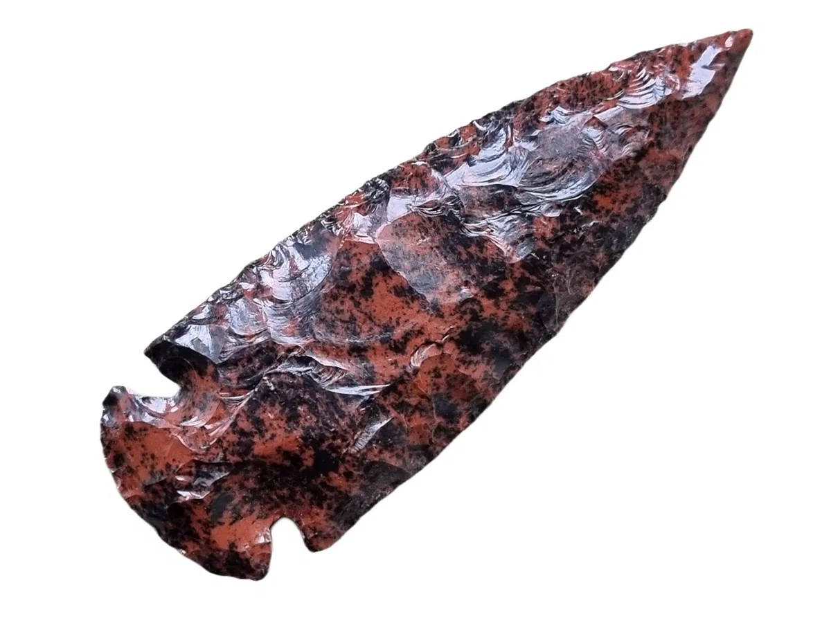 Generisch Mogano Obsidian - Punta a freccia da 9 cm fino a 11 cm