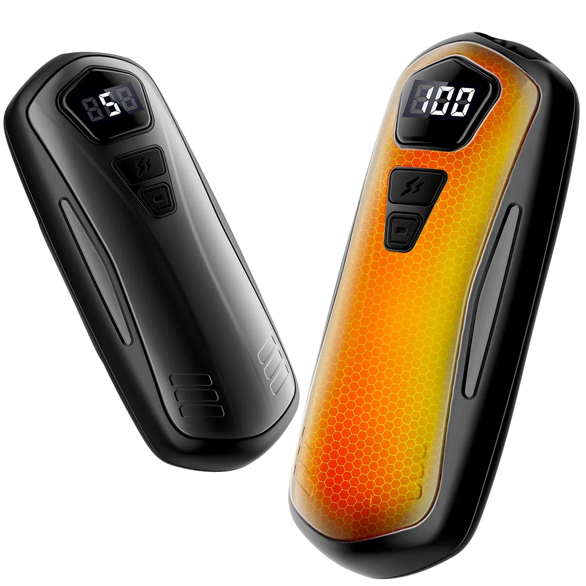 Scaldamani Ricaricabile,2 in 1 6000mAh Scalda Mani Portatile Elettrico, 5 Livelli di Riscaldamento,Scaldamani Usb Riutilizzabile,Regali di Natale per Campeggio All'aperto, Caccia,Raynauds