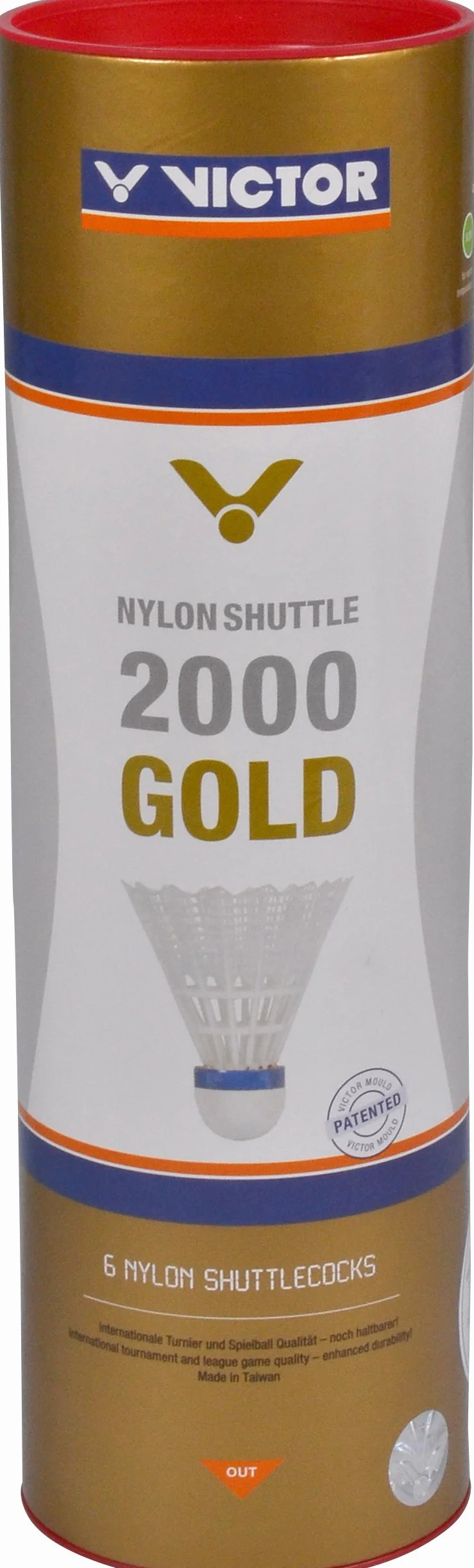 Victor - Shuttle 2000, Volani di nylon, set da 6