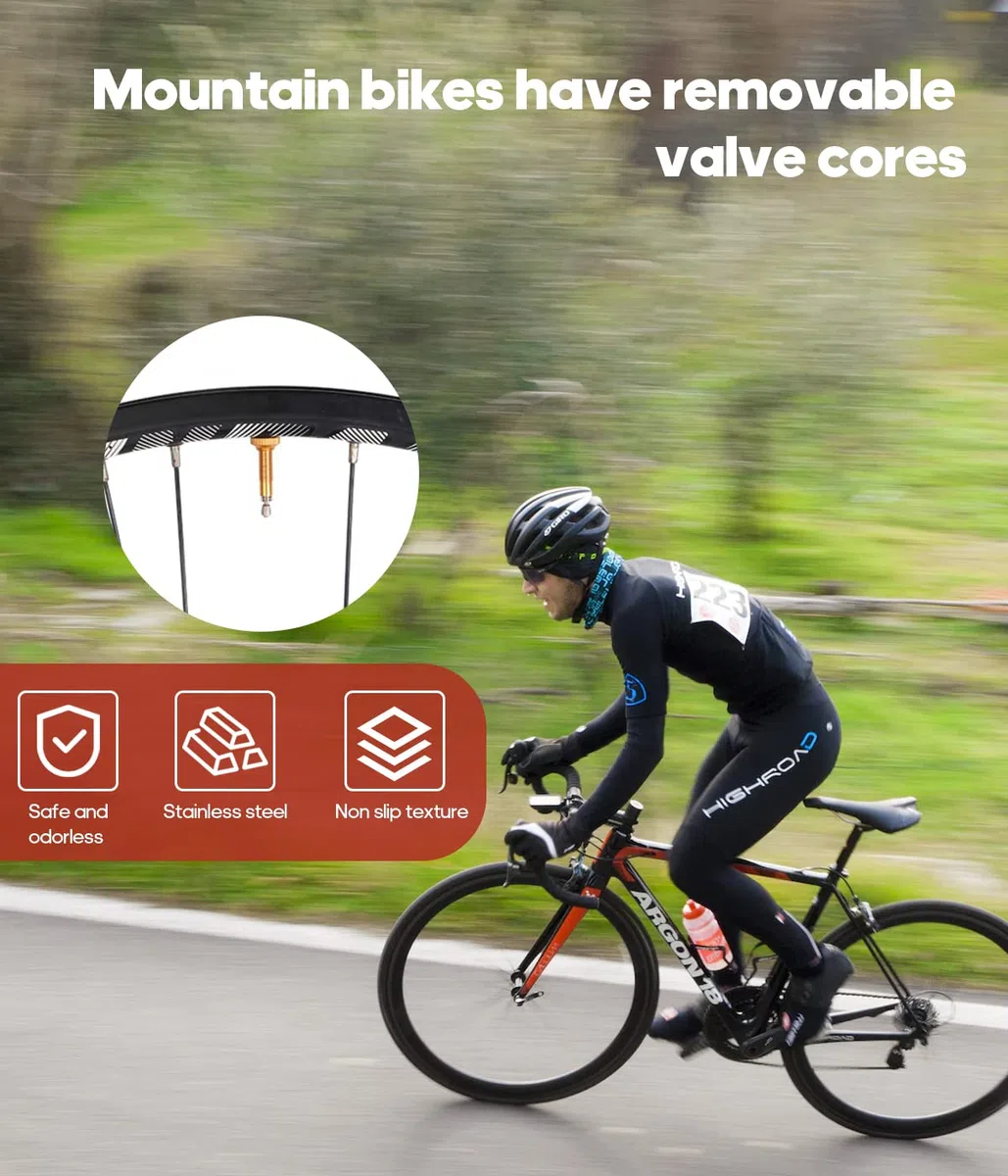 15 Pezzi Valvola Nucleo Valvole Presta Valvole Universale Nucleo Valvola Pneumatico per Tubeless Road Bike(26 * 5mm)