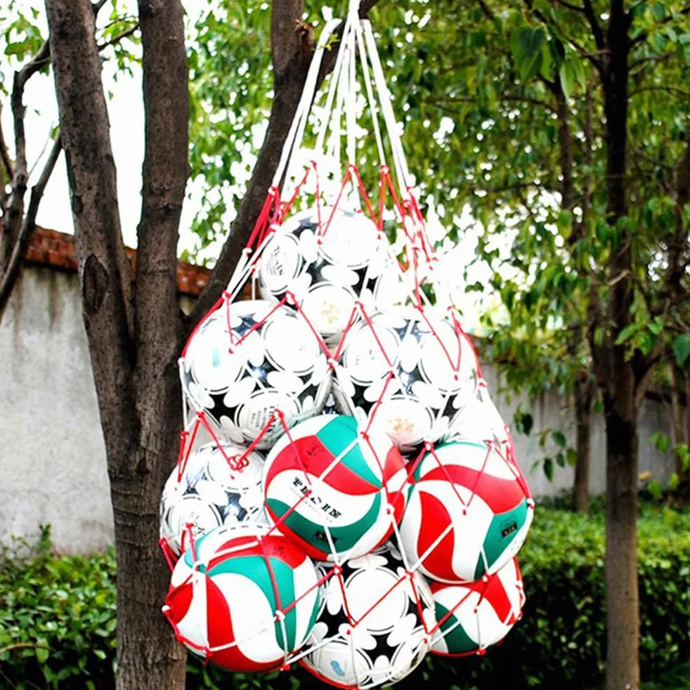 Rete per palloni, reti per palloni extra-grandi con una grande capacità, in grado di contenere più palloni. Reti per pallavolo, adatte sia per bambini che per adulti.