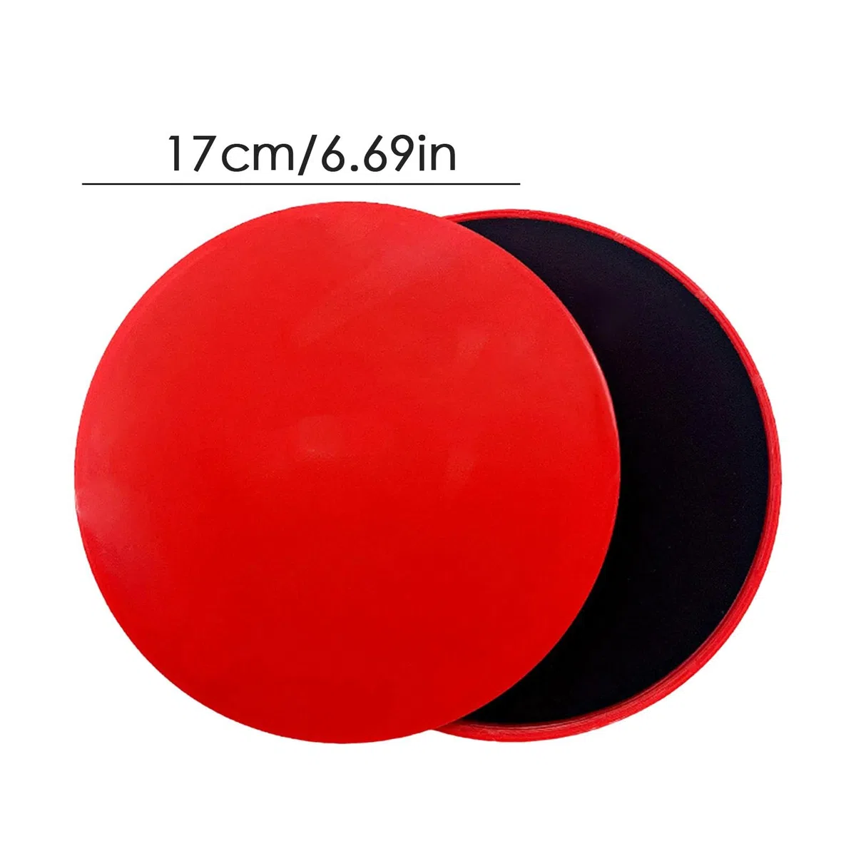 Core Slider, Slider per l'allenamento - Slider per i piedi a due lati per l'allenamento,Slider per nucleo da 2 pezzi per allenamento, slide resistenti da utilizzare su moquette pavimenti in legno