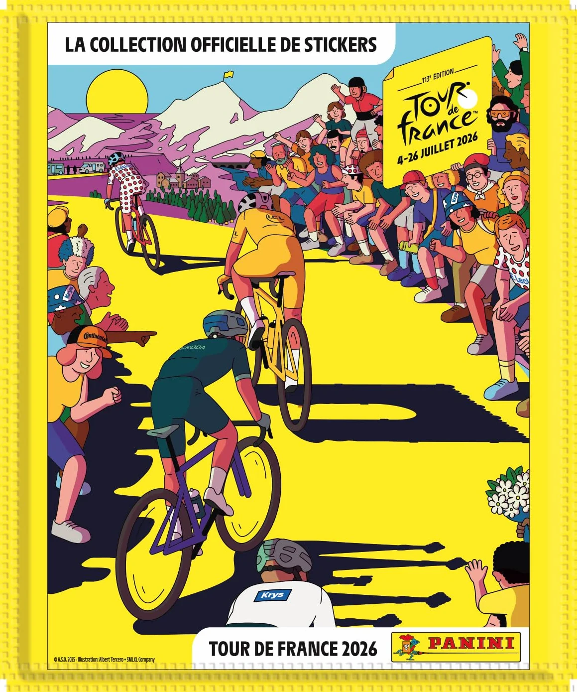 Panini Tour DE France 2026 - Starter pack (album + 4 tasche)