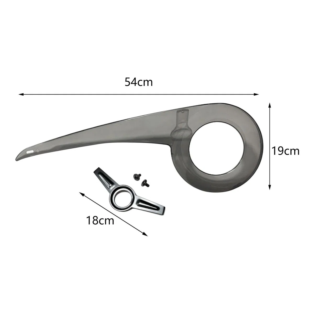 Copricatena per Bicicletta Carter Protettivo per Catena Copertura Ingranaggi Custodia Durevole Parafango Moderno Adatto per Pendolarismo e Escursioni, Adatto a Biciclette con Corona da 38-40 Denti