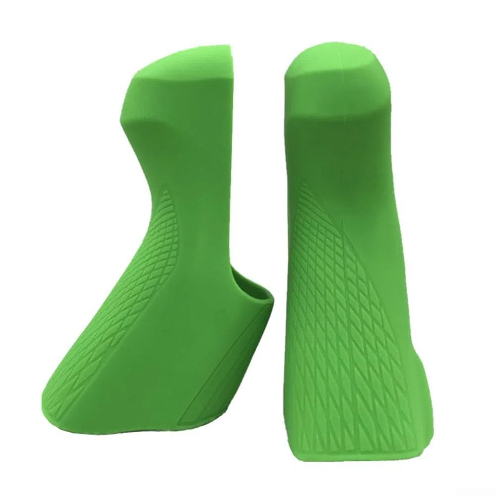 Coperture per leva del cambio della bicicletta, in silicone antiscivolo, per St R7000/R8000, impugnatura comoda per ciclismo (nero)