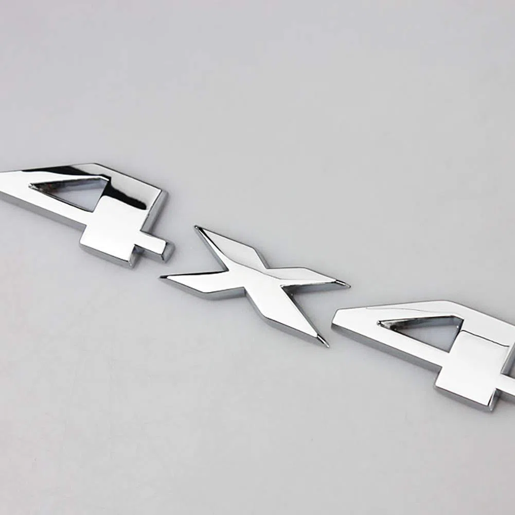 Elegante 3D 4x4 Auto Auto Logo Emblema Badge Adesivo Truck Auto Auto Auto Decalli (Ashown #38)
