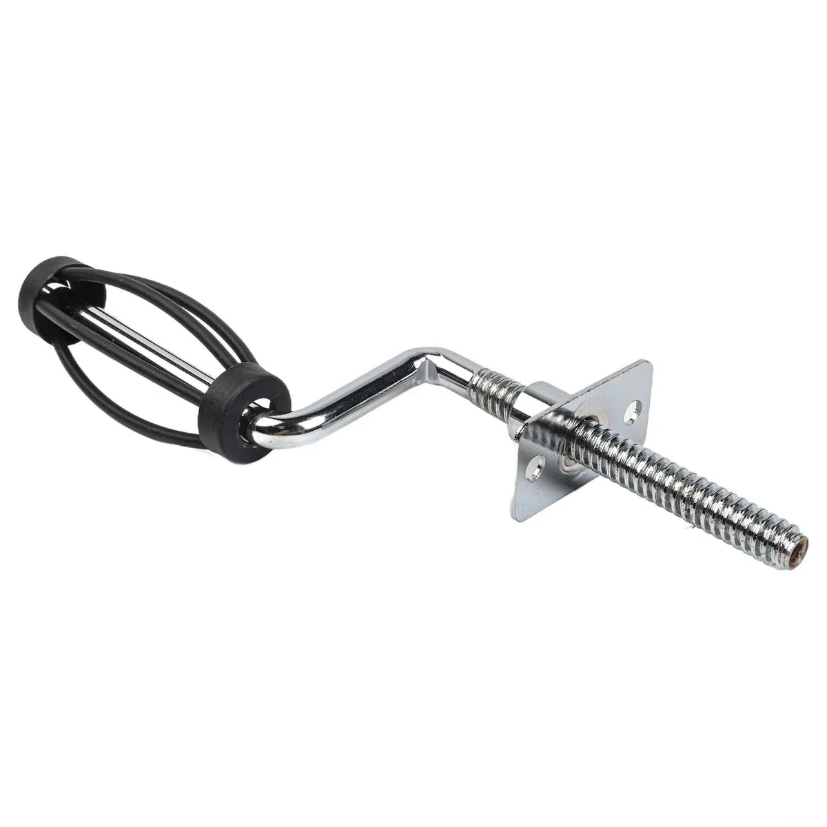 Maniglia per barbecue per Traeger e altre marche, filettatura da 12 mm, ricambio in acciaio inox, presa sicura ad alto calore per affumicatori e stufe a legna (A)