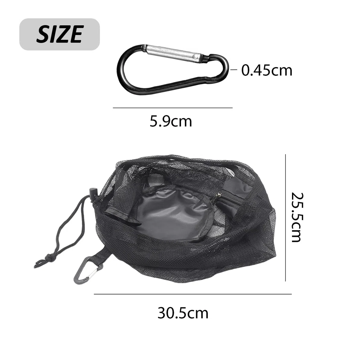 Zaino Per Palloni Da 1 Pezzo, Moschettone Da 1 Pezzo, Borsa A Rete Da Basket, Zaino Da Calcio, Zaino Per Palloni Portatile, Accessori Per Palloni