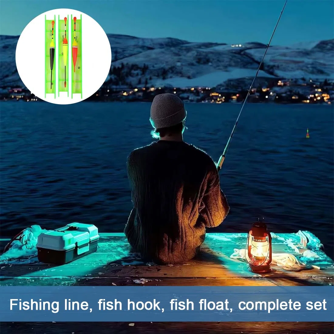 6 Pezzi Galleggianti Da Pesca Galleggianti, Con Piombino, Lenza E Amo, Plastica Da Pesca Galleggiante Da Pesca Scivolare, Trota Galleggianti, Per La Pesca In Acqua Dolce E Salata