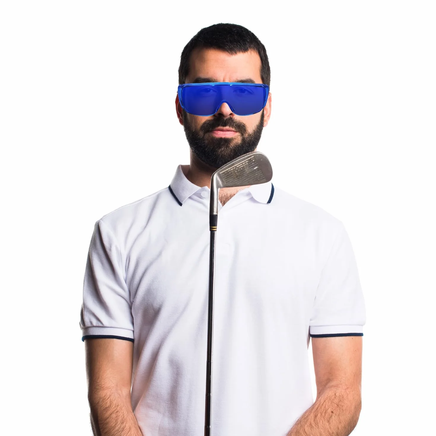 Mad Monkey Cercatore di Palline da Golf - Regalo Perfetto per i Golfisti - Occhiali cercapalle da Golf