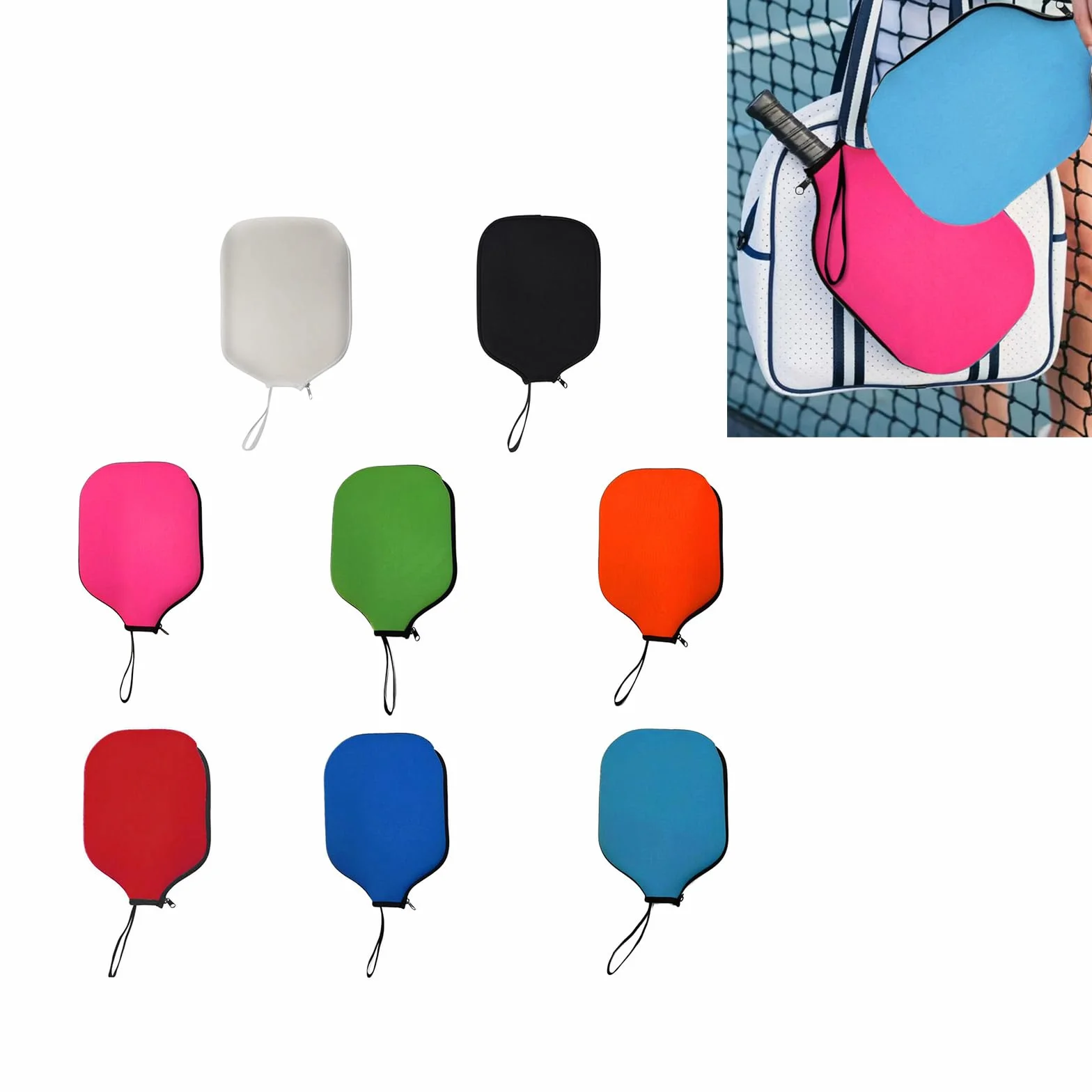 Pickleballs Coperture Racchetta Maniche Pickleballs Paddle Case Protector Paddle Covers Pickleballs Manica Racchetta Coperture