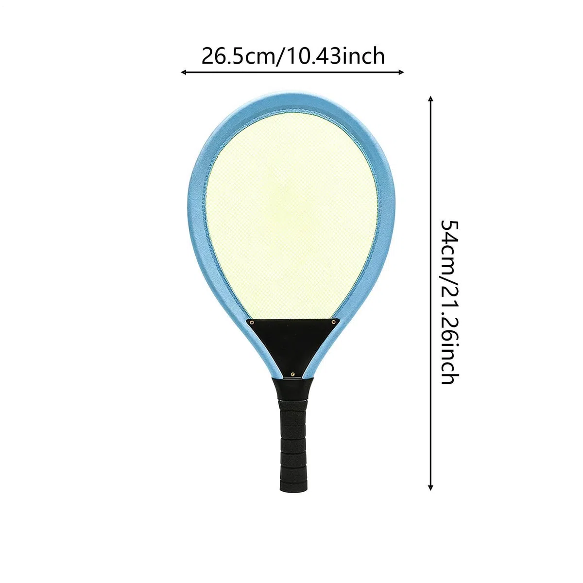 Set da tennis per bambini | Set Di 2 Racchette Da Tennis Con Palla E | Volani da badminton per bambini, giochi da giardino per bambinni Gioco da campeggio