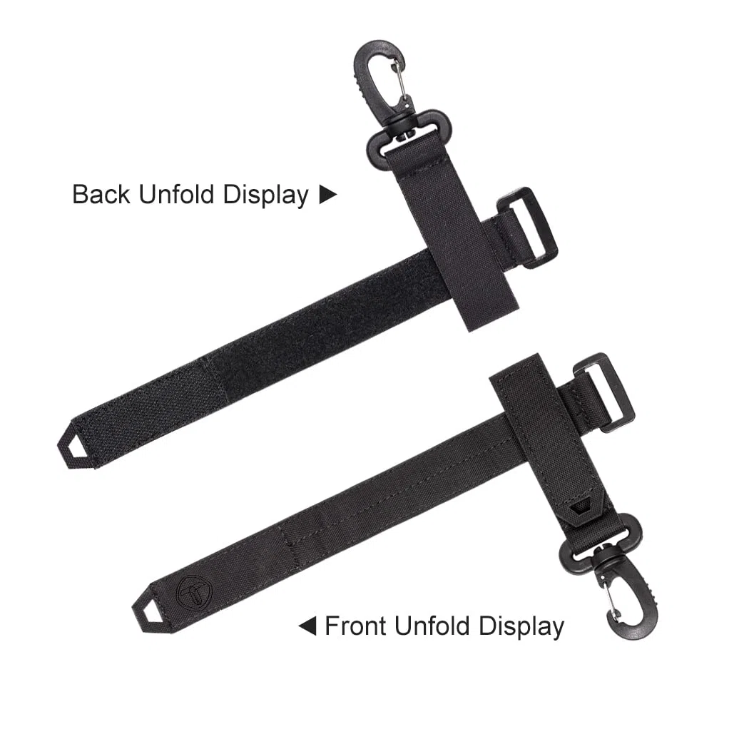 Supporto tattico per guanti, cinghia per arrampicata, portachiavi, gancio multiuso per guanti, 500D Nylon