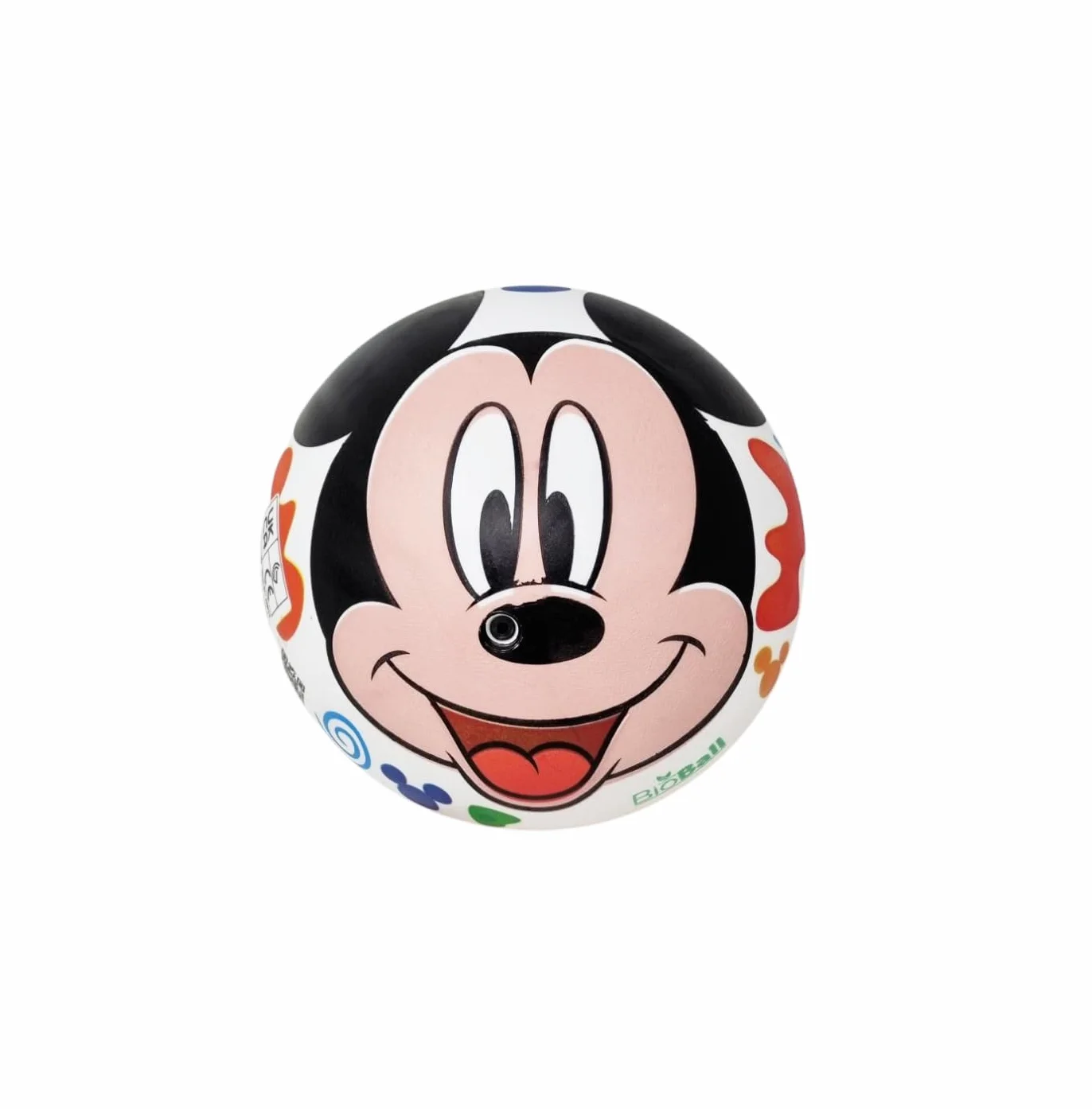 Disney Mickey Mouse Topolino Pallone Bioball per Pallamano Mare Spiaggia Giardino 17 cm