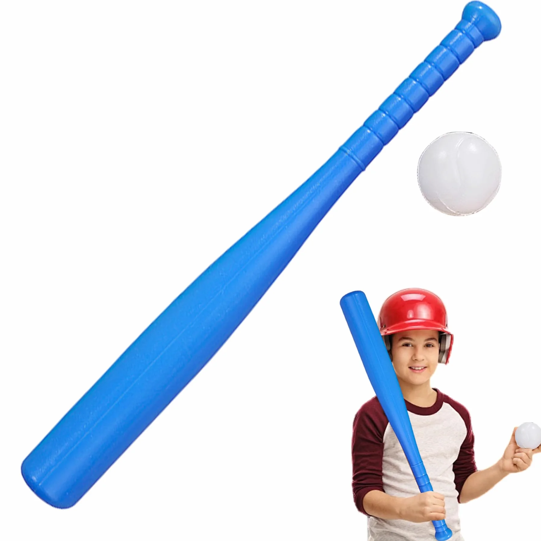 Mazza da baseball in plastica 17 pollici per bambini giocattoli sportivi all'aperto al coperto