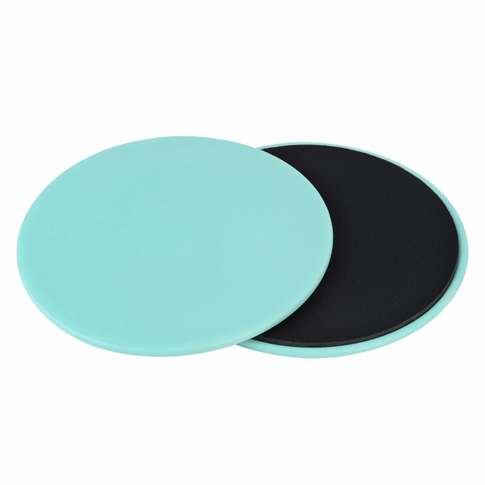 Esercizio Core Sliders Fitness Gliding Disc Dual Sided Esercizio Core Glider Dischi scorrevoli per Allenamento Completo del Corpo Allenamenti Addominali e Core 2 Pezzi(Menta)