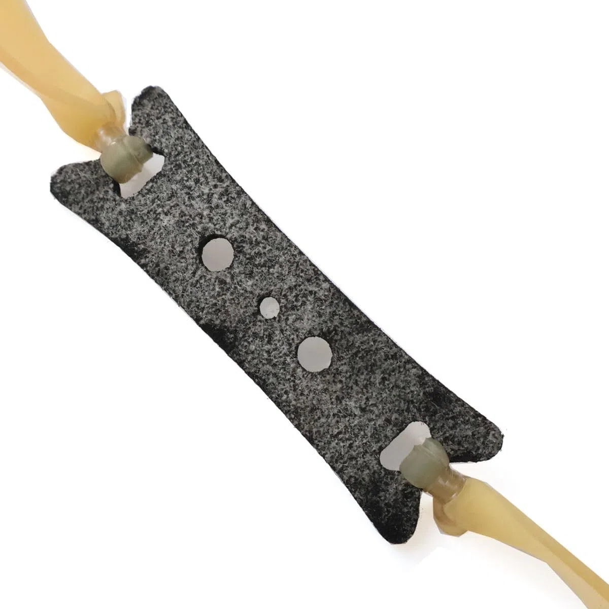 3 fasce elastiche di ricambio piatte UK da 1,5 mm, in lattice naturale, per catapulta e caccia, per adulti