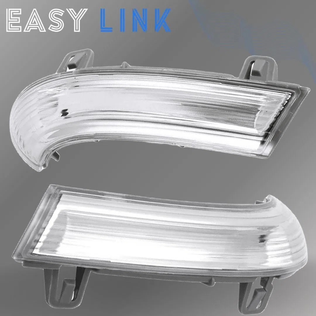 Indicatore Laterale Specchietto Retrovisore Sinistro Lato Conducente Indicatore di Direzione Compatibile con VW Golf 5/6 Wagon/Plus Sharan Eos Jetta Passat B5.5 B6 Seat Alhambra Skoda Superb
