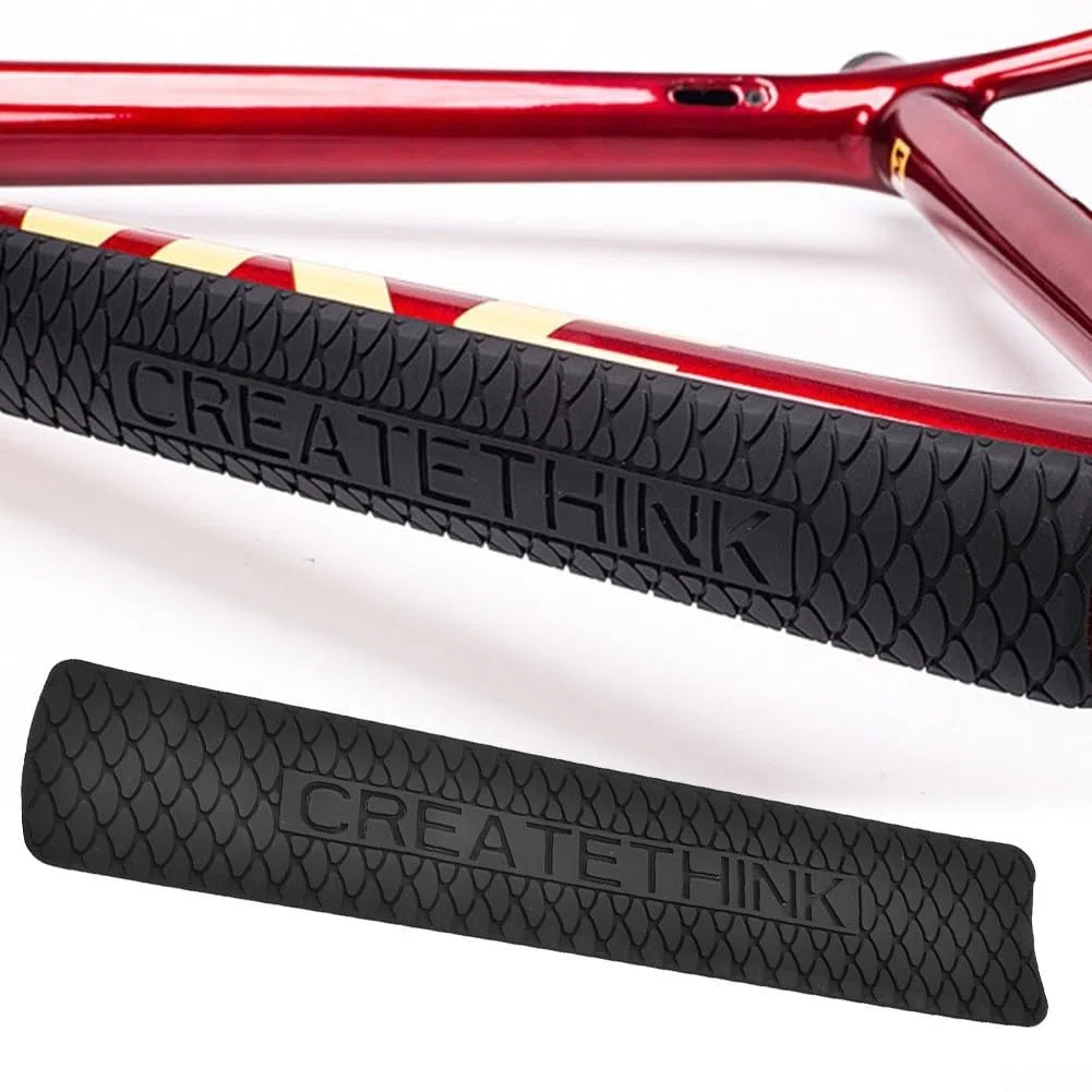 Protezione per Telaio di Mountain Bike, Copertura Protettiva in Silicone, Pellicola Protettiva per Tubo Obliquo Antigraffio, Protezione per Catena del Telaio della Bicicletta