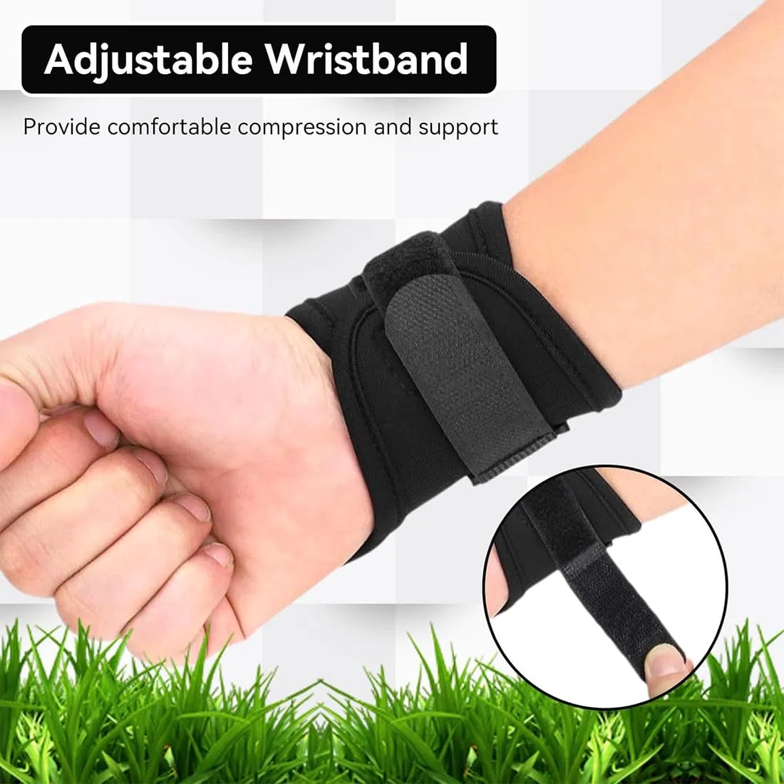 Golf Grip Trainer & Attrezzo di Correzione, 1pcs Fascia di Correzione Golf & Dispositivo di Esercizio per la Mano, Accessori Golf per Principianti